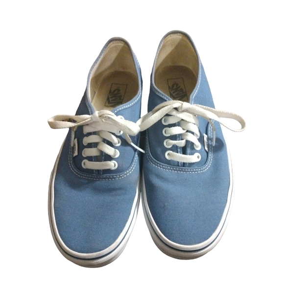 Vans Other - Unisex Vans Off the Wall Lace Up Canvas Shoes Blue Streetwear Skater 9(M) 11 (W)